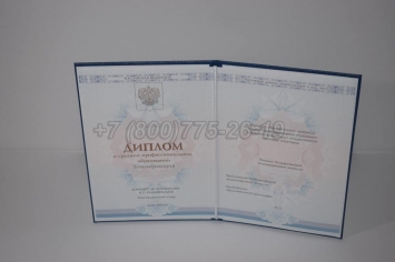 Диплом Техникума 2018г ГОЗНАК в Благовещенске