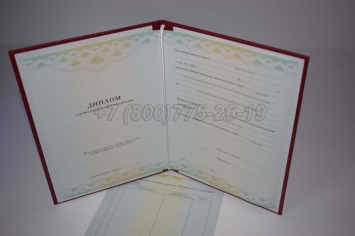 Диплом о Переподготовке 2024г ГОЗНАК в Благовещенске