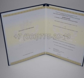 Диплом о Переподготовке 2023г РУДН в Благовещенске
