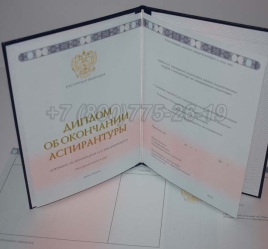 Диплом Аспирантуры 2025г в Благовещенске