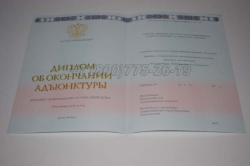 Диплом Адъюнктуры 2017г в Благовещенске