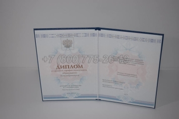 Диплом Колледжа 2025г ГОЗНАК в Благовещенске